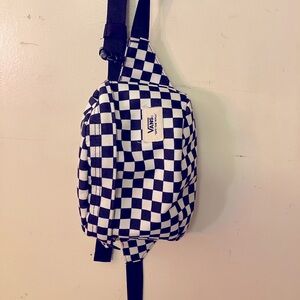 Black & White Checkered Vans Fanny Pack